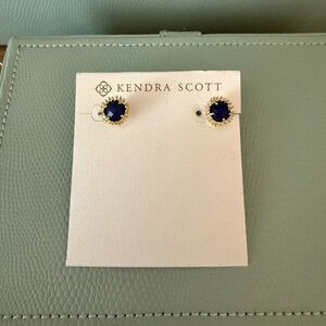 Kendra Scott Blue Stud Earrings